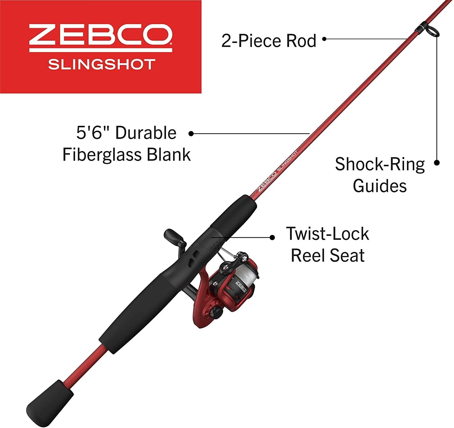 Zebco Slingshot Spinning Combos - Image 2