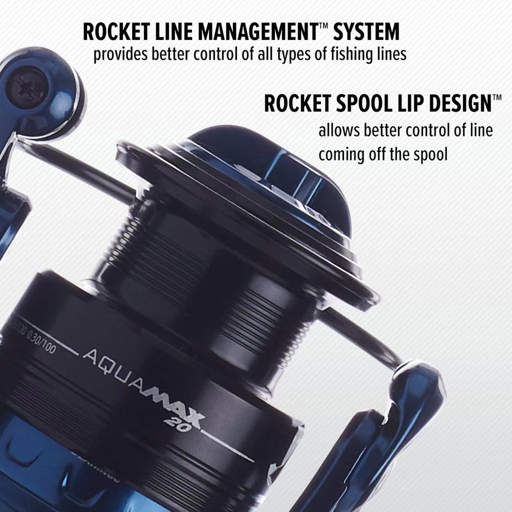 Abu Garcia Aqua Max Spinning Combo - Image 3