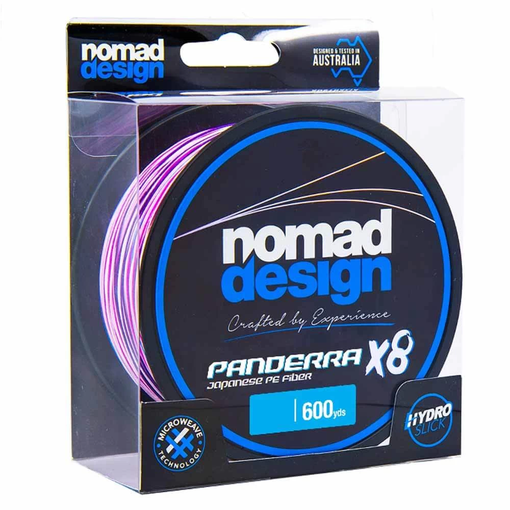 Nomad 600Yd Panderra 8X Multicolor Braid