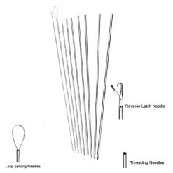 Set Of 21 Threading/ Loop Splicing Needles