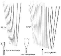 DaHo Threading And Splicing Needles For Braid And Dacron