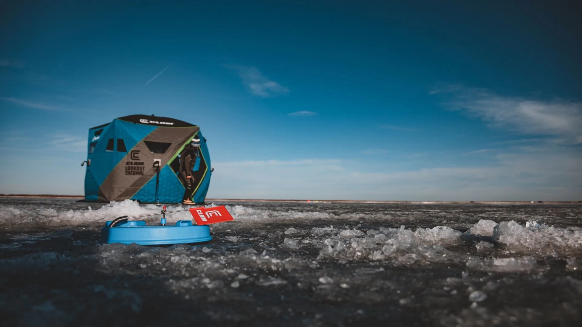 Clam X-500 Lookout Thermal Hub Shelter - Image 7